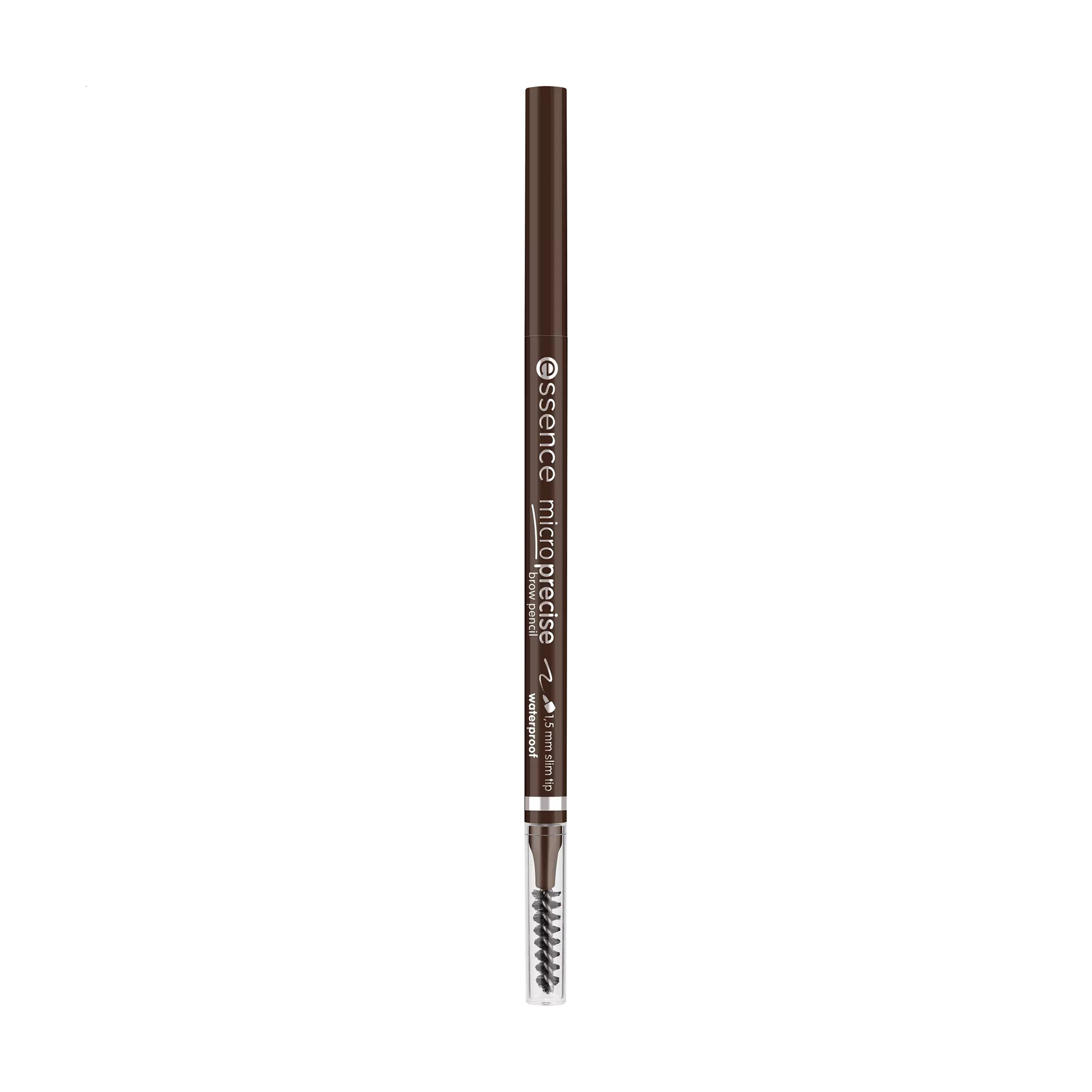 Олівець для брів Essence Micro Precise Brow Pencil з щіточкою, 06 Dark Brown, 0.05 г